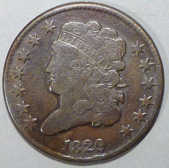 1829-Half-Cent---Grade?